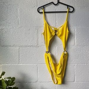 Yellow One-Piece